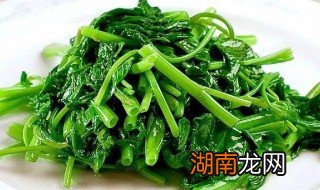 空心菜如何做才不会变色 如何炒空心菜才不会变色