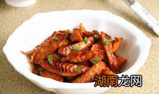 竹笋油焖怎么做好吃家常菜视频 竹笋油焖怎么做好吃家常菜