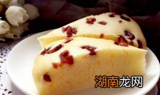 蔓越莓发糕如何做 蔓越莓发糕怎么做