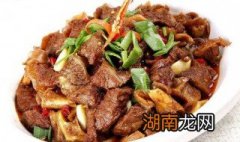 爆炒牛腩 爆炒牛腩的做法