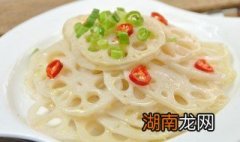 凉拌姜末藕片怎么做 凉拌姜末藕片怎么做的