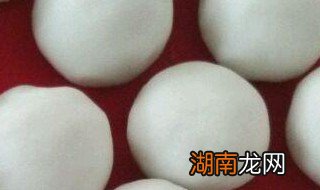 米粉团子的做法和配方 大米粉团