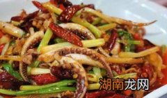 爆炒鱿鱼须图片 爆炒鱿鱼须