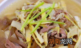 干笋子怎么做汤 做笋干汤的方法