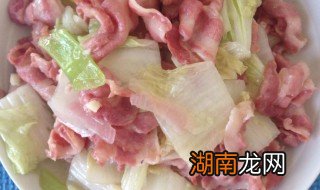 培根白菜鲁怎么做 白菜培根的做法