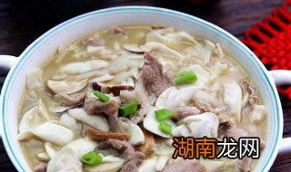 滑肉鲜蘑的做法 滑蘑肉片的做法