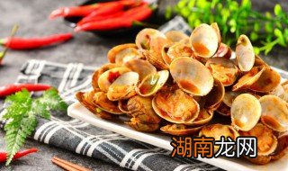 炒清淡花甲怎么做好吃