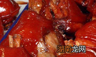猪蹄膀怎么做好吃 猪蹄膀的做法
