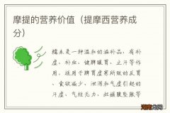 提摩西营养成分 摩提的营养价值