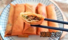 肉馅春卷的做法 茴香大肉馅春卷的烹饪技巧