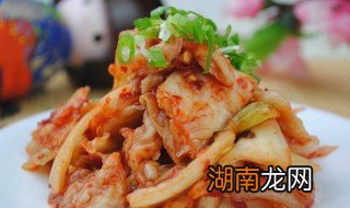 辣白菜炒五花肉 辣白菜炒五花肉做法