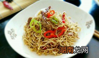 黄山炒面做法窍门有哪些 黄山炒面做法窍门