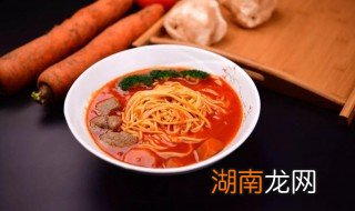 西红柿拉面的做法和配方 西红柿拉面的做法和配方窍门