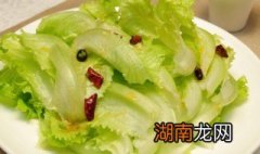 蒜泥蚝油西生菜怎么做 蚝油西生菜的做法窍门