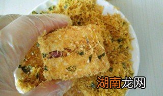 紫薯拉丝肉松小贝怎么做 紫薯肉松饼的做法大全