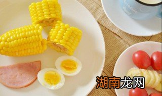 玉米 鸡蛋 早餐 用鸡蛋玉米做早餐怎么做