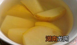 熬梨水怎么熬 煮梨水的步骤
