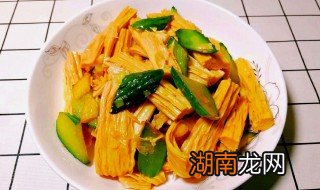 黄瓜炒腐竹做法窍门 黄瓜炒腐竹的简单做法