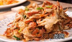 梭子蟹怎么炒 制作炒梭子蟹的方法