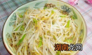 炒绿豆芽菜的技巧 绿豆芽的做法