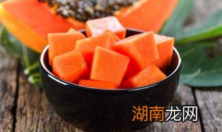 木瓜椰汁牛奶的做法和功效 木瓜椰奶布丁