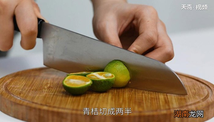 青桔甜橙气泡饮的做法 怎么泡青桔甜橙气泡饮