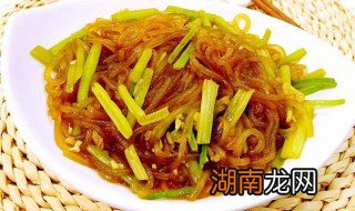芹菜粉条 芹菜粉条水饺馅的做法