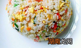 五色炒饭如何做 五色炒饭做法介绍