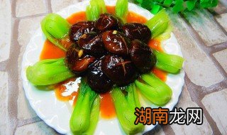 蚝油青菜蘑菇 蚝油蘑菇油菜