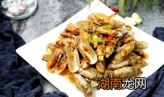 炒蛏子的做法 炒蛏子正宗做法