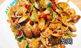 辣炒花蚬子的做法 辣炒花蚬子的做法分享