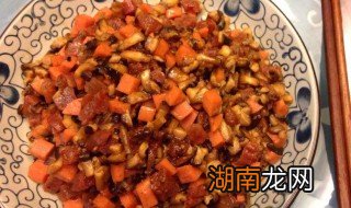 肉末香菇臊子做法窍门 香菇肉末臊子的做法