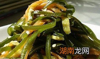 海带芹菜怎么做好吃 香芹炝海带