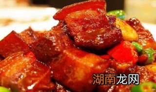 蒜仔红烧肉 蒜苗红烧肉