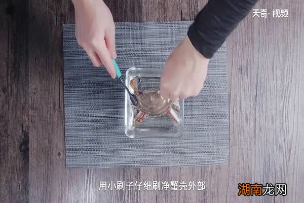 清蒸螃蟹的做法 螃蟹怎么清蒸