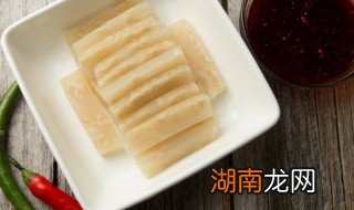 凉拌猪皮怎么做好吃 凉拌猪皮怎么做好吃 猪皮的家常做法