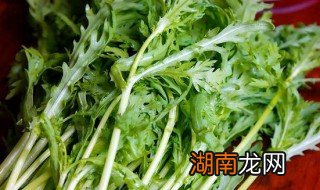 茼蒿咋样做 茼蒿的做法教程