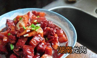 梅笋烧肉怎么做 做梅笋烧肉的步骤