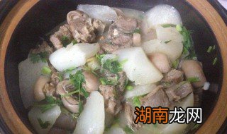 羊肉片炖萝卜窍门 羊肉片炖萝卜做法技巧