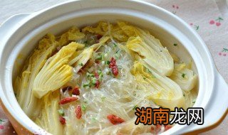 白菜粉丝汤如何做 怎么做白菜粉丝汤