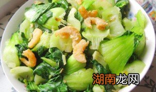 玉片海米烧油菜 玉片海米烧油菜怎么做