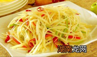 土豆丝如何做 炒土豆丝的做法