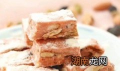 巧克力花生牛轧糖的做法 可可花生牛轧糖