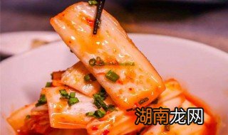 自己在家怎么做辣白菜 辣白菜做法
