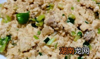 炒豆腐沫怎么做 炒豆腐沫的流程