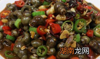 酒炒螺蛳 啤酒炒螺蛳的做法及配方