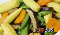 玉米芥蓝菜炒笋丝的做法 玉米芥蓝菜炒笋