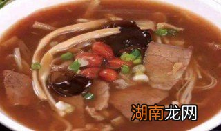 胡辣汤肉片怎么做 胡辣汤肉片如何做