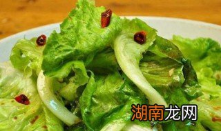 生菜凉拌做法 凉拌生菜的烹饪方法