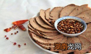 卤牛肝怎么做 做牛肝的方法